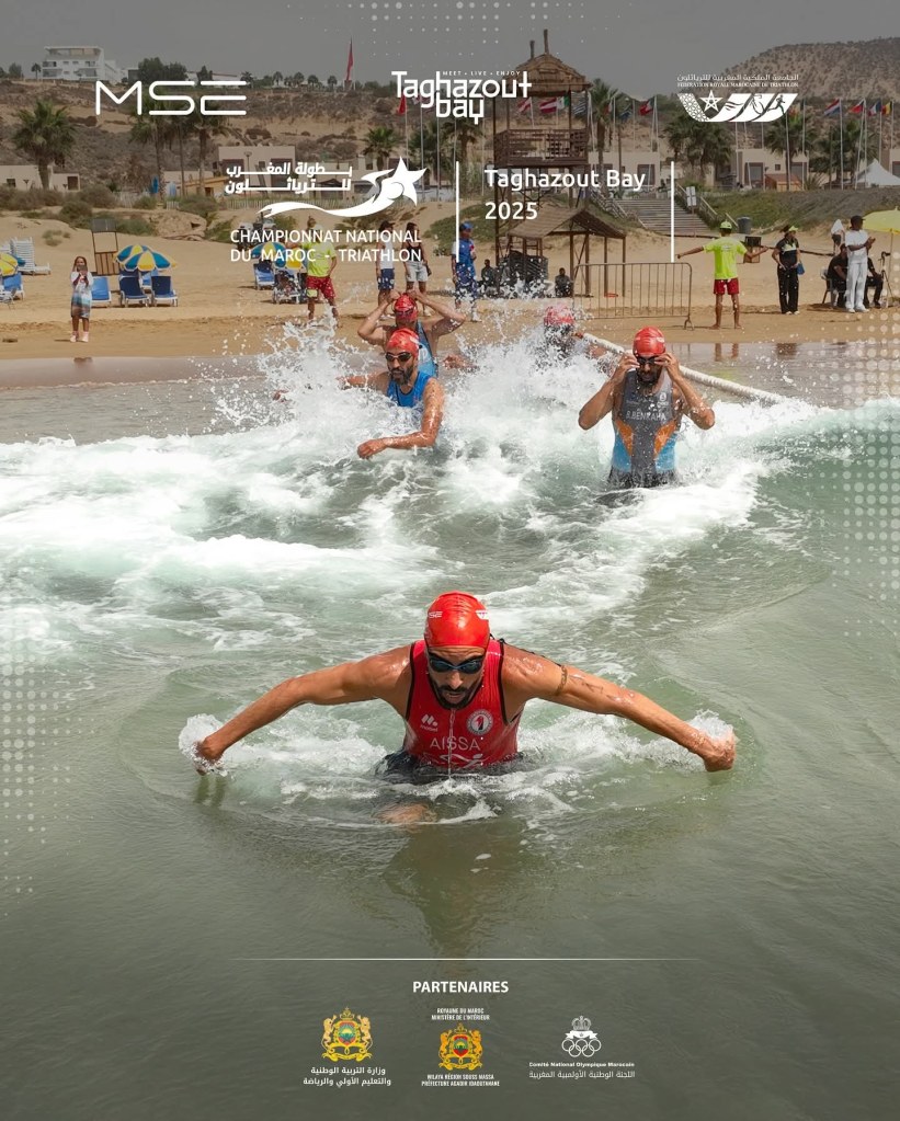 Taghazout – Championnat Maroc Triathlon 2025 : Résultats Éblouissants du club&nbsp;ORT